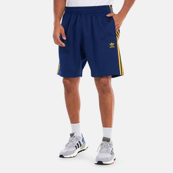 adidas Originals Men's Adicolor Classics+ Shorts Blue adidas Originals Men's Adicolor Classics+ Shorts Blue image number 0