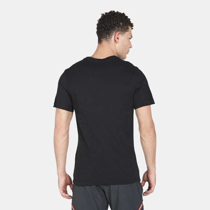 Nike Men's Dri-FIT Running T-Shirt Black image number 2