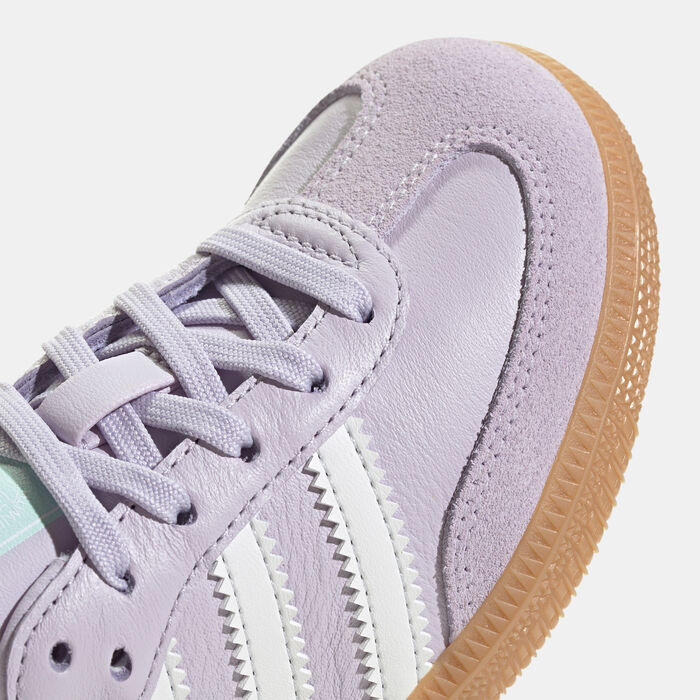 adidas Originals Kids' Samba OG Shoes Purple adidas Originals Kids' Samba OG Shoes Purple image number 4