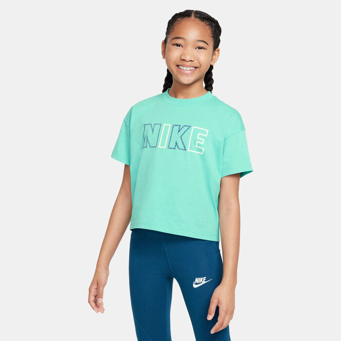 Nike Kids' Sportswear Essential T-Shirt (Older Kids) Blue Nike Kids' Sportswear Essential T-Shirt (Older Kids) Blue image number 0