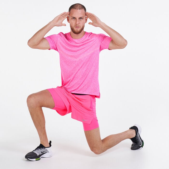 Nike Men's Rise 365 Dri-FIT Running Top Pink Nike Men's Rise 365 Dri-FIT Running Top Pink image number 2