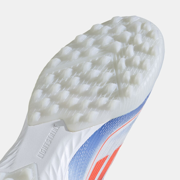 adidas Men's F50 Pro Turf Ground Football Shoes White adidas Men's F50 Pro Turf Ground Football Shoes White image number 5