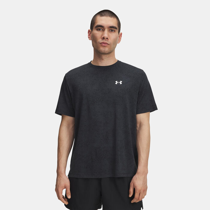 Under Armour Men's UA Tech Pixelate Training T-Shirt Black image number 0