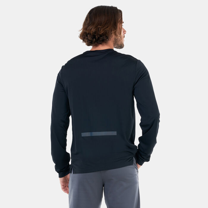 Nike Men's Dri-FIT Run Division Rise 365 Running Top Black Nike Men's Dri-FIT Run Division Rise 365 Running Top Black image number 1