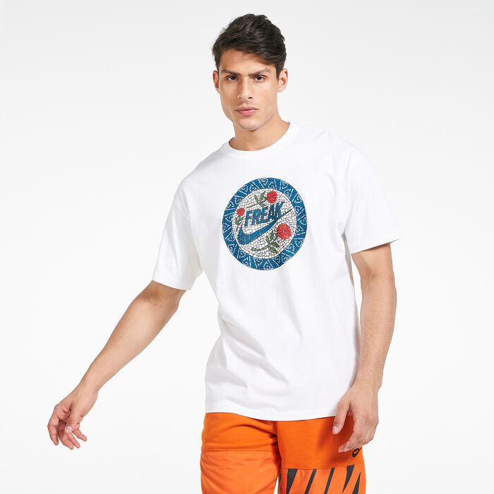 Nike Men's GA ELV 90 T-Shirt White Nike Men's GA ELV 90 T-Shirt White image number 0