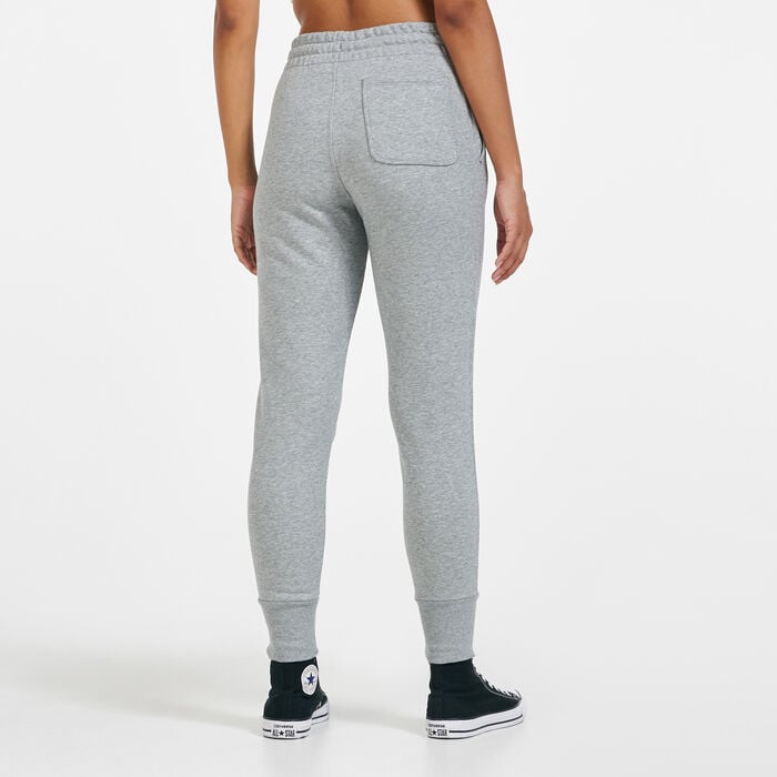 Converse Women's Embroidered Star Chevron Sweatpants Grey Converse Women's Embroidered Star Chevron Sweatpants Grey image number 1