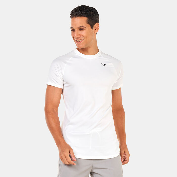 SQUATWOLF Men's Limitless Razor T-Shirt White image number 0