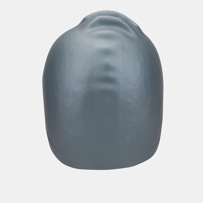 Arena Logo Moulded Swimming Cap Grey image number 1