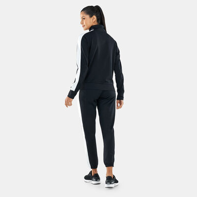Under Armour Women's UA Tricot Tracksuit Black