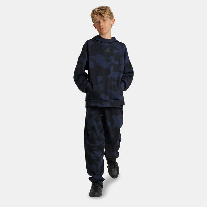 adidas Kids' Future Icons Camo Joggers Black image number 0