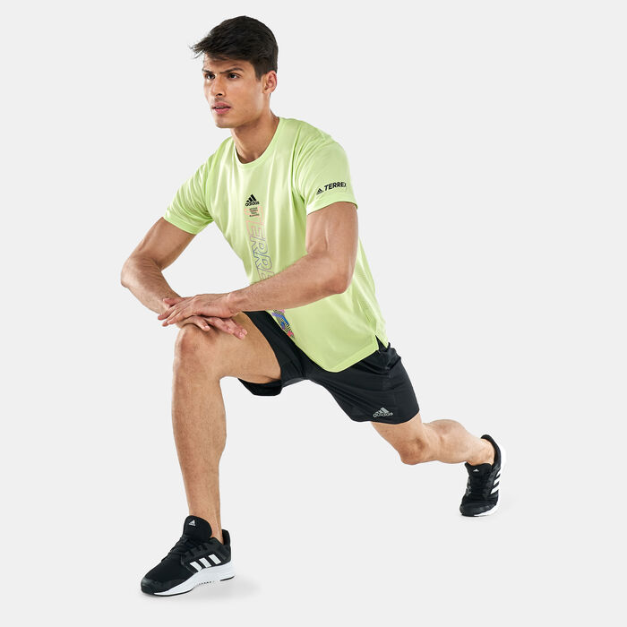 adidas Men's Own The Run Cooler Shorts Black image number 2