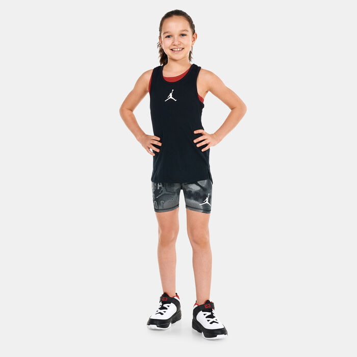 Jordan Kids' Essentials Printed Bike Shorts (Older Kids) Black Jordan Kids' Essentials Printed Bike Shorts (Older Kids) Black image number 2