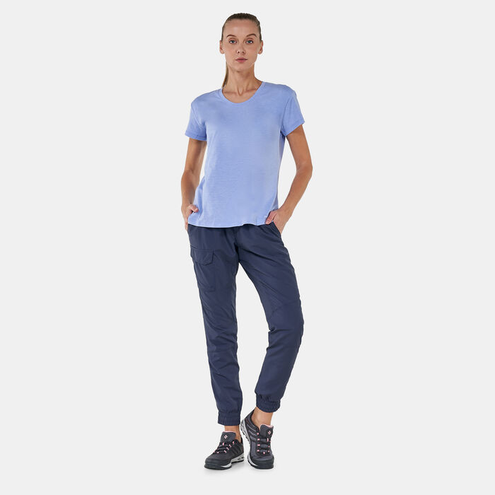 Columbia Women's Sun Trek™ T-Shirt Blue Columbia Women's Sun Trek™ T-Shirt Blue image number 2