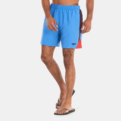 Speedo Men's Hyper Boom Splice 16-Inch Swim Shorts Blue