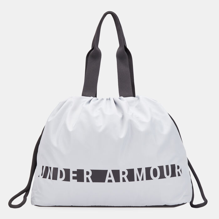 Under Armour Women's Favorite Graphic Tote Bag Grey Under Armour Women's Favorite Graphic Tote Bag Grey image number 0