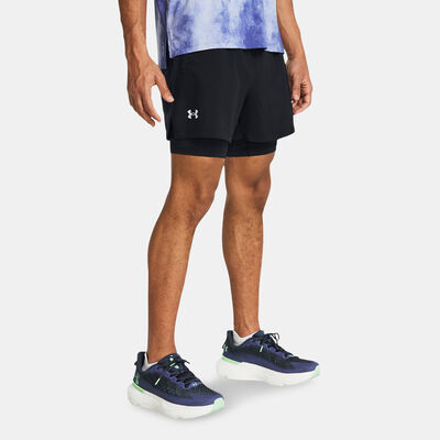 Under Armour Men's Launch 2-in-1 Running Shorts Black