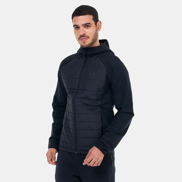 Under Armour Men's UA Storm Session Lightweight Hybrid Training Jacket Black image number 0