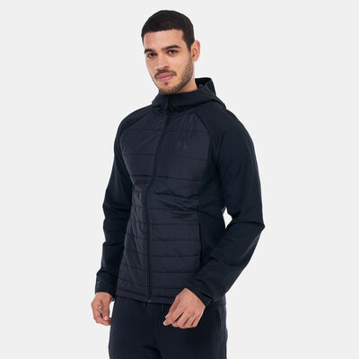 Under Armour Men's UA Storm Session Lightweight Hybrid Training Jacket Black Under Armour Men's UA Storm Session Lightweight Hybrid Training Jacket Black