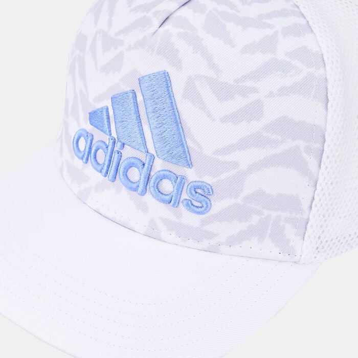 adidas Men's Snapback Trucker Cap White adidas Men's Snapback Trucker Cap White image number 2