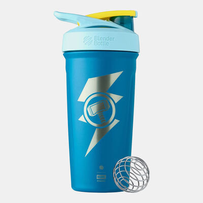 Blender Bottle Strada Stainless Steel Thor Shaker Bottle (24 Oz) Blue Blender Bottle Strada Stainless Steel Thor Shaker Bottle (24 Oz) Blue