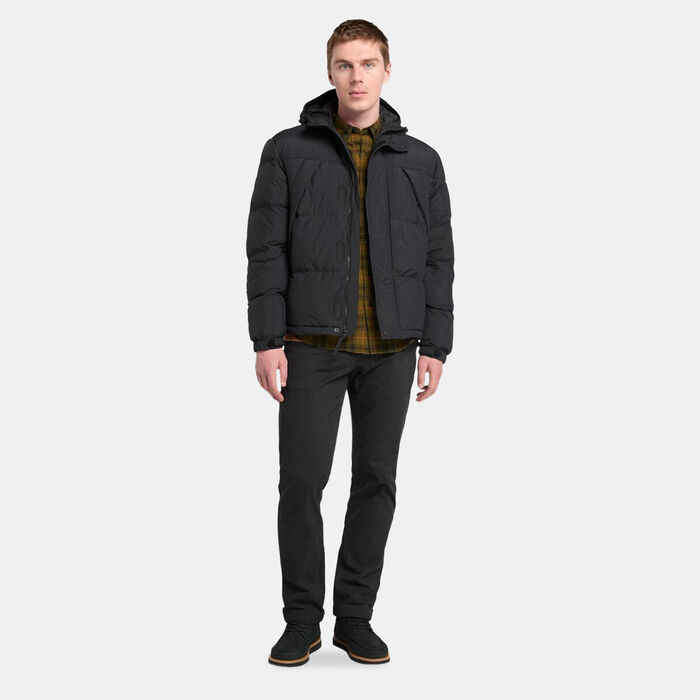 Timberland Men's Durable Water-Repellent Puffer Jacket Black image number 2