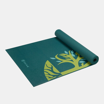 Gaiam Root To Rise Yoga Mat (3mm) Green Gaiam Root To Rise Yoga Mat (3mm) Green