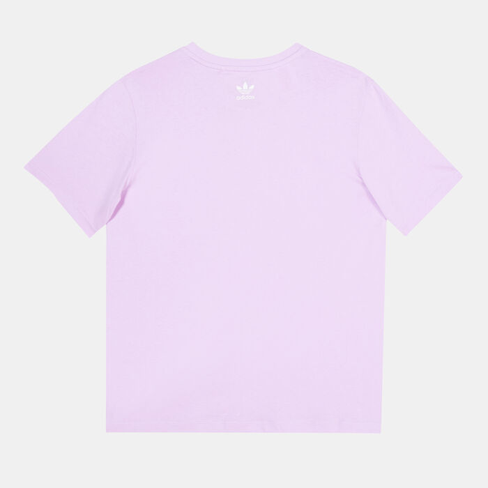 adidas Originals Kids' Graphic Logo T-Shirt Pink adidas Originals Kids' Graphic Logo T-Shirt Pink image number 1