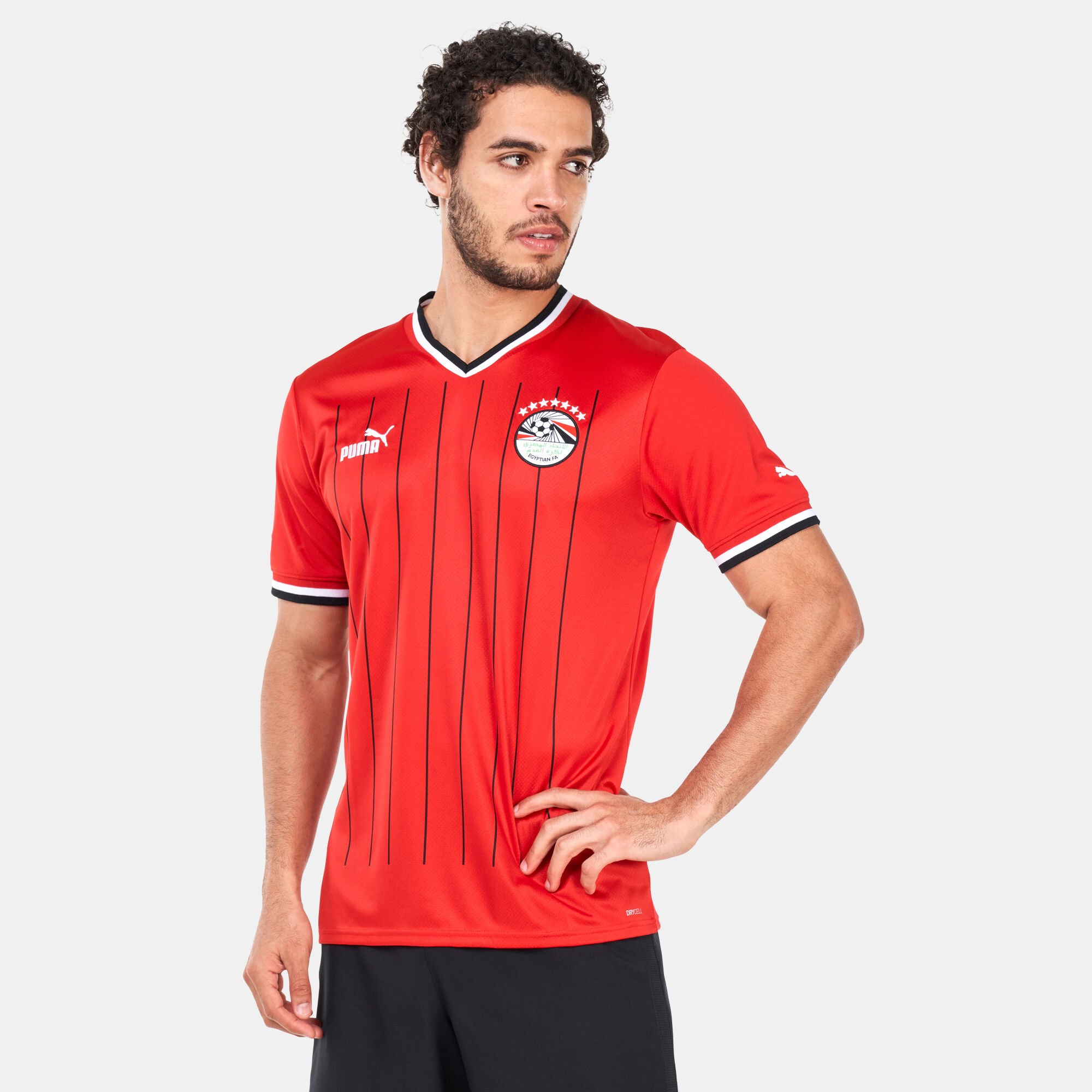 Men s Egypt Home Official Jersey 2022 23 Red PUMA in Qatar SSS