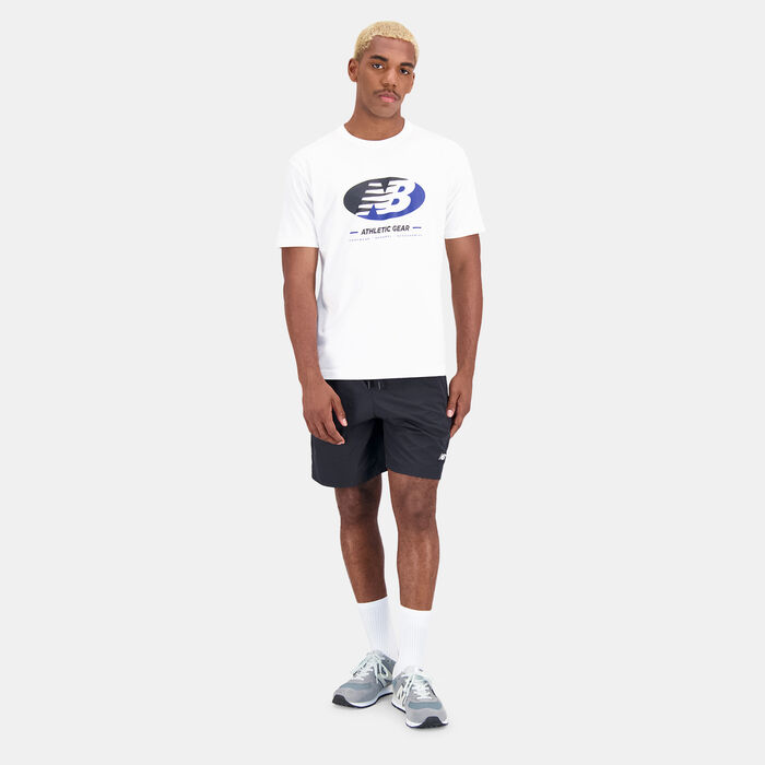 New Balance Men's Athletics Remastered Shorts Black image number 2