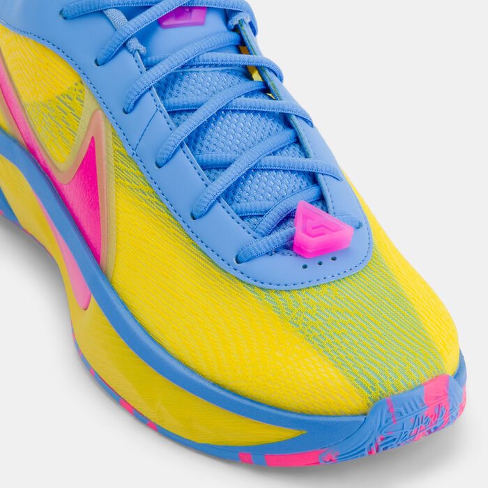 Nike Giannis Freak 6 Basketball Shoes yellow image number 4