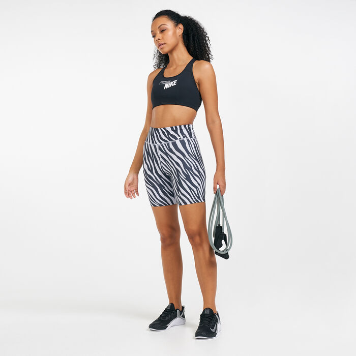 Nike Women's One 7-inch Shorts Black Nike Women's One 7-inch Shorts Black image number 2