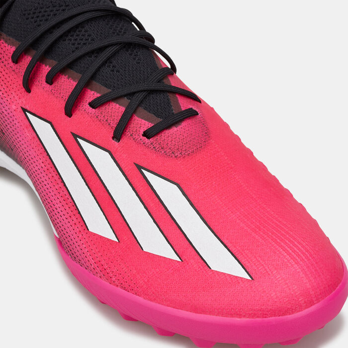 adidas Men's X Speedportal.1 Turf Football Shoe Pink adidas Men's X Speedportal.1 Turf Football Shoe Pink image number 4