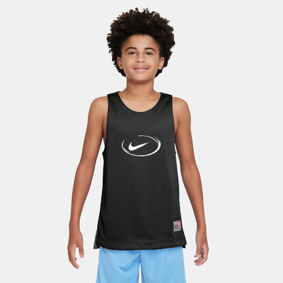 Nike Kids' Culture of Basketball Reversible Jersey Black