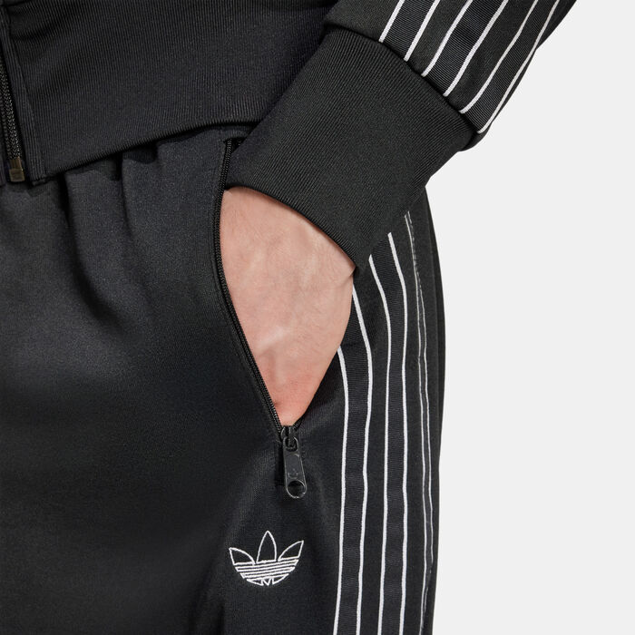 adidas Originals Men's Trefoil Firebird Track Pants Black image number 3