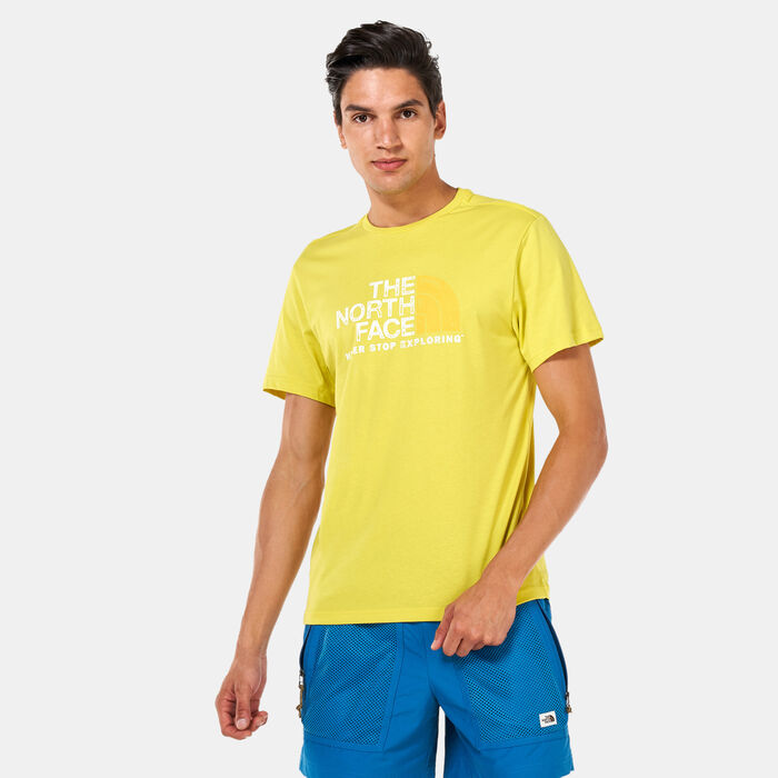 The North Face Men's Rust T-Shirt yellow The North Face Men's Rust T-Shirt yellow image number 0