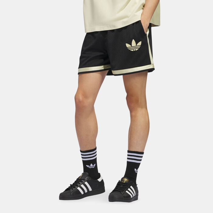 adidas Trefoil Logo Basketball Shorts Black image number 0