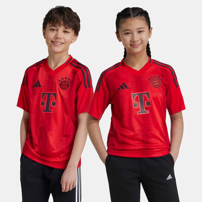 adidas Kids' Bayern Munich Replica Home Football Jersey - 2024/25 Red adidas Kids' Bayern Munich Replica Home Football Jersey - 2024/25 Red