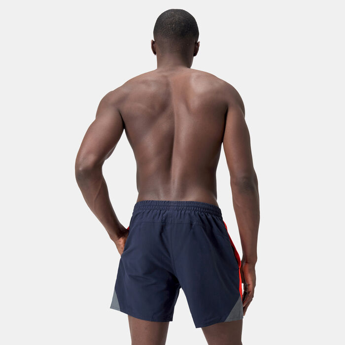 Speedo Men's Hyperboom Splice Swimming Shorts Blue Speedo Men's Hyperboom Splice Swimming Shorts Blue image number 1