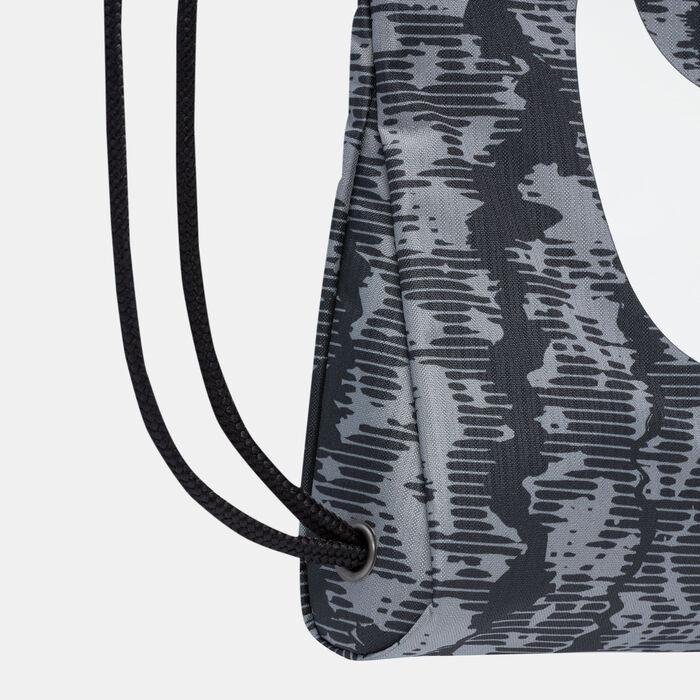 Nike Kids' Logo Gym Sack Grey image number 2