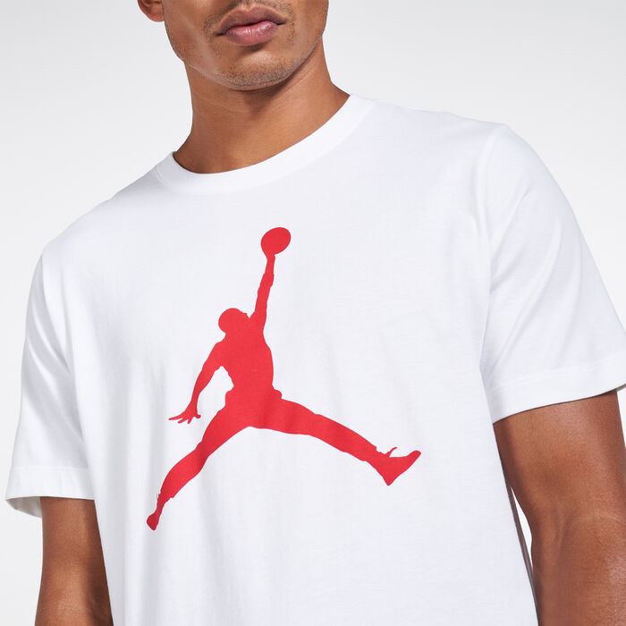 Jordan Men's Jumpman Crew T-Shirt White image number 3