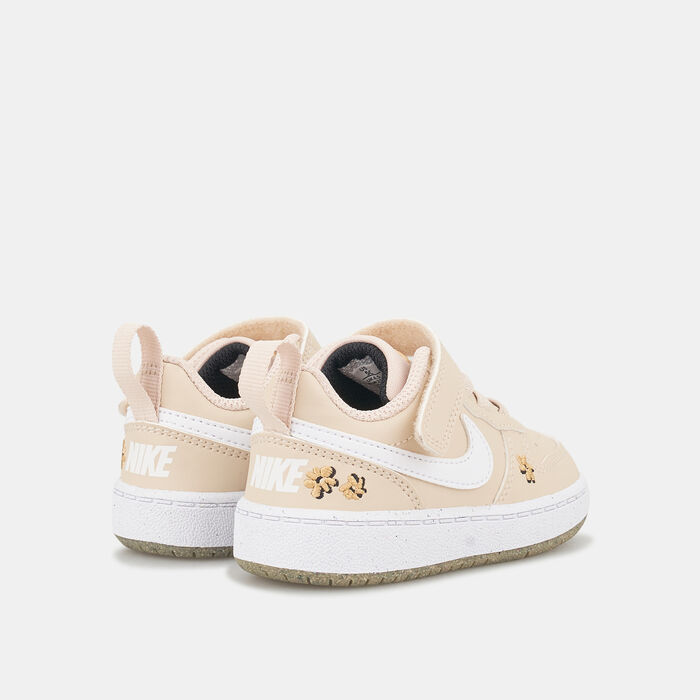 Nike Kids' Court Borough Recraft SE Shoes (Baby and Toddler) Beige Nike Kids' Court Borough Recraft SE Shoes (Baby and Toddler) Beige image number 2
