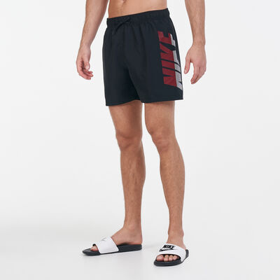 Nike Swim Men's Swim 5-Inch Volley Shorts Black