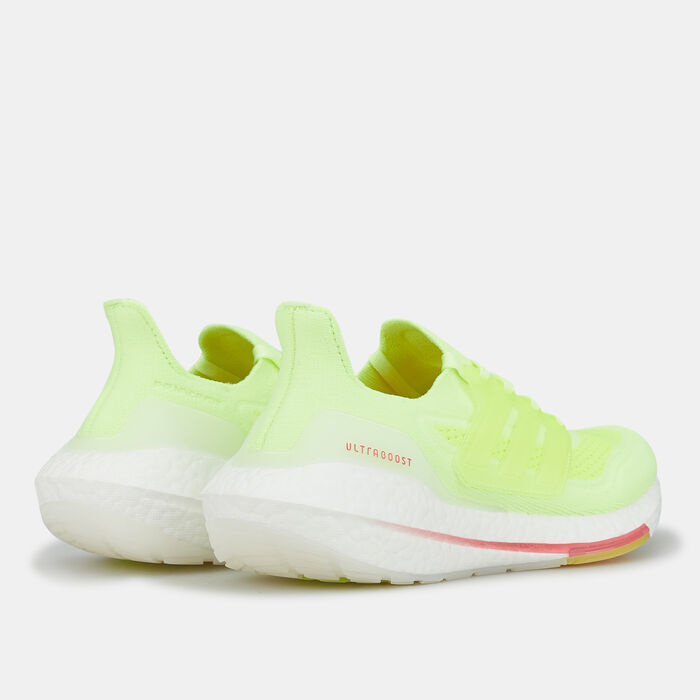 adidas Women's Ultraboost 21 Shoe Green image number 3