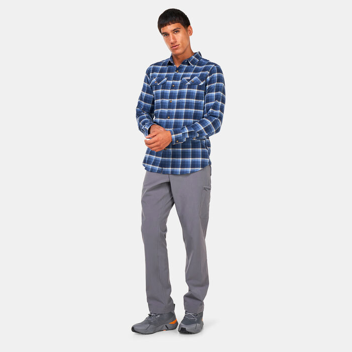 Columbia Men's Flare Gun Stretch Flannel Shirt Blue Columbia Men's Flare Gun Stretch Flannel Shirt Blue image number 2