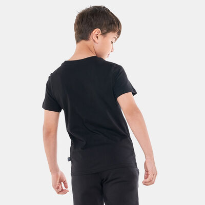 PUMA Kids' Essentials+ Logo Lab T-Shirt Black PUMA Kids' Essentials+ Logo Lab T-Shirt Black