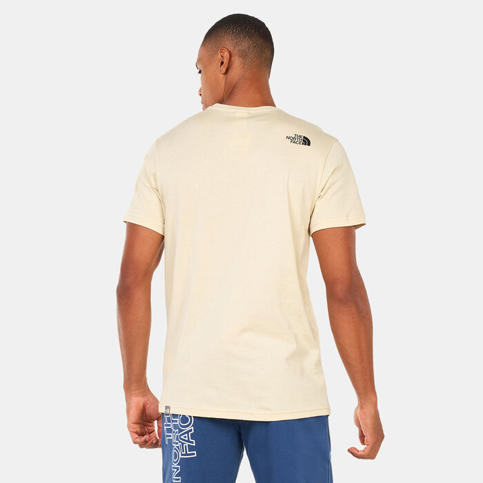 The North Face Men's Simple Dome T-Shirt Blue The North Face Men's Simple Dome T-Shirt Blue image number 1