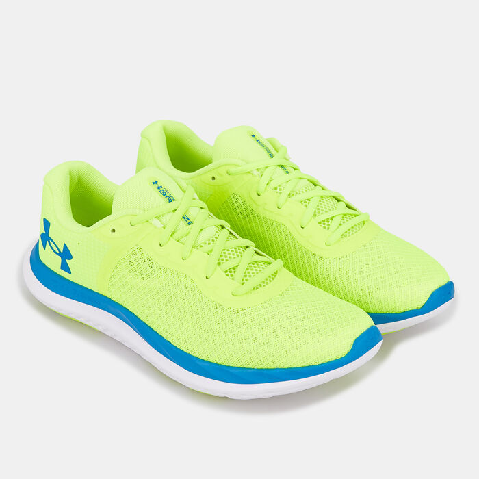 Under Armour Men's UA Charged Breeze Running Shoe Green Under Armour Men's UA Charged Breeze Running Shoe Green image number 1