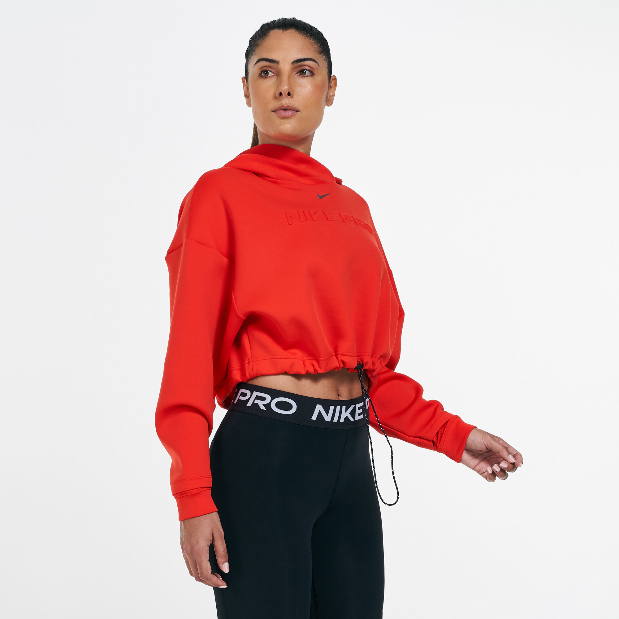 Women s Pro Innovation Hoodie Red Nike in Qatar SSS