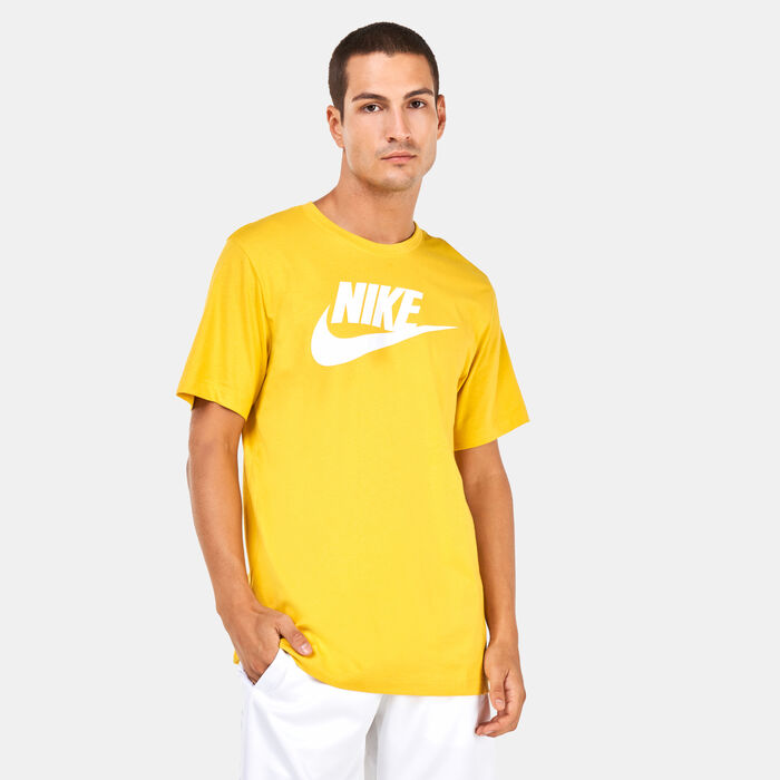 Nike Men's Sportswear Icon Futura T-Shirt yellow image number 0