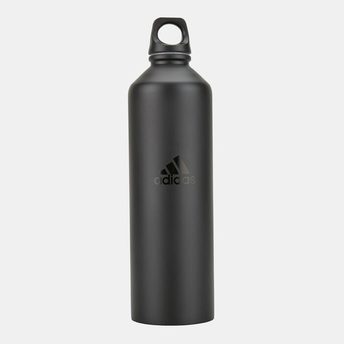 adidas Men's Steel Water Bottle Black adidas Men's Steel Water Bottle Black image number 0